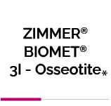 COMPATIBILITY: ZIMMER® BIOMET® - 3I - Osseotite