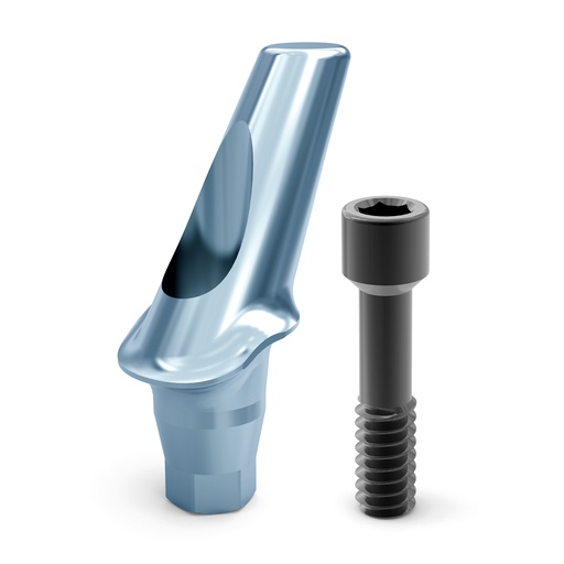 Anatomic 25° Angled abutment + Kiran clinical screw