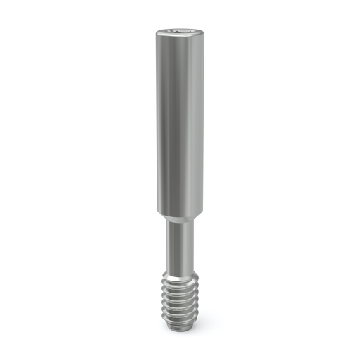 Short impression abutment screw