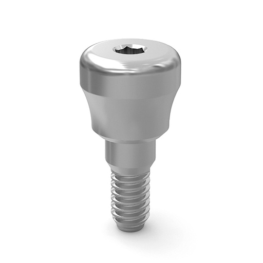 Anatomic healing abutment internal connection